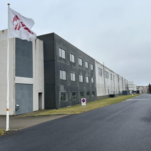 Lang facade ved BHJ i Møldrup – rensning med damprens forbedrer både udseende og holdbarhed.